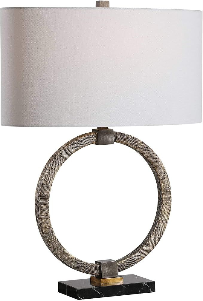 Uttermost Relic Antiqued Gold and Black Table Lamp | Amazon (US)