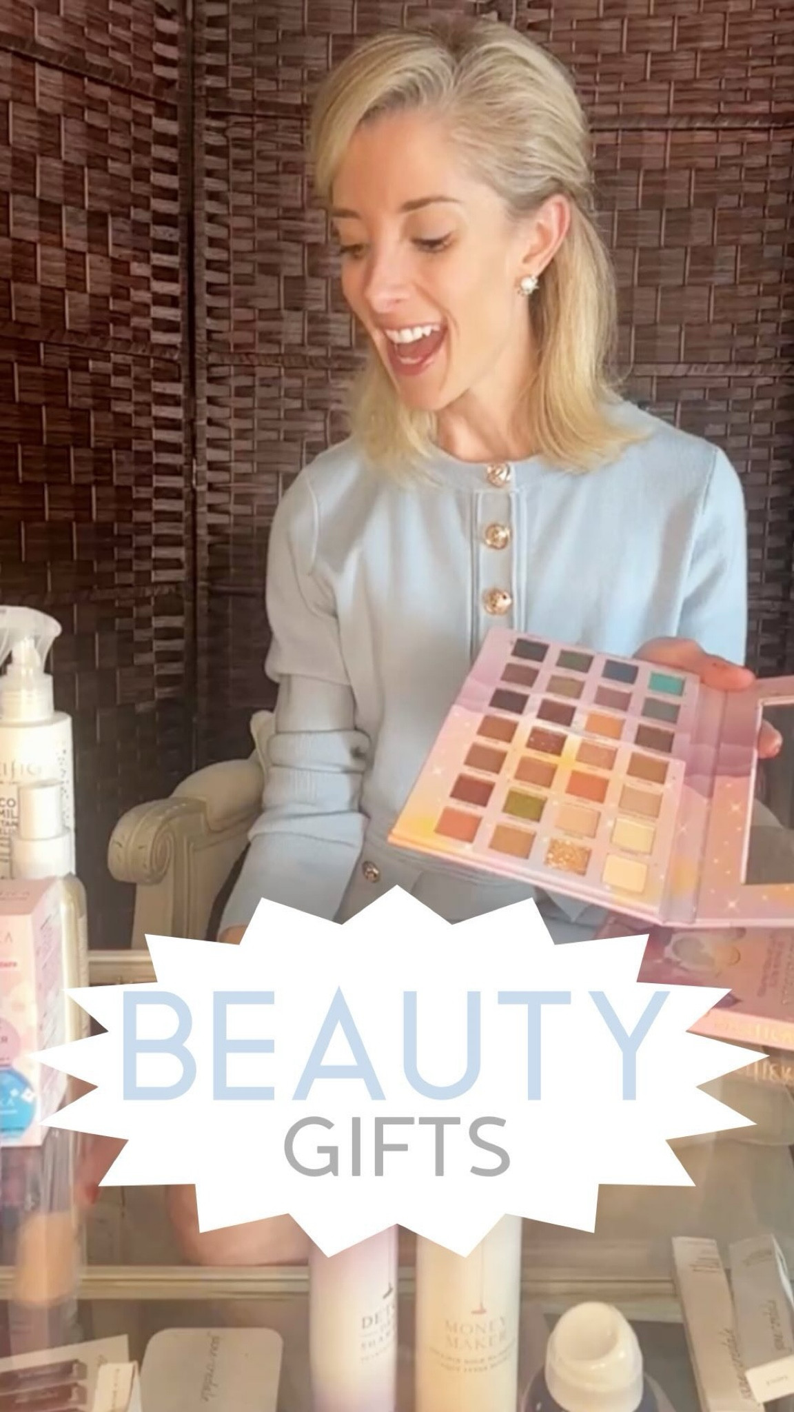 Get ready to elevate your beauty routine & shop natural, cruelty free beauty gifts with some of my favorite products from My Amazon Live Show!
🌿 In this Reel, you’ll see featured products perfect for gifting this holiday season, such as reusable face masks and a 28-shade eyeshadow palette!

🌿Gift Ideas 🌿

🔖 HAIRCARE: Dry shampoo, detangling conditioner, and an incredible hairspray that holds all day. 

🔖 MAKEUP: “Animal Magic Eye Shadow Palette”👌 Vitamin E! Made from 100% Recyclable Paper, Vegan & Cruelty Free 28 Shade Eyeshadow Palette

🔖 SKINCARE: “Flower Fix Bi-Phase Hydrating Oil Serum”🌷Nourishing Face Serum For Revitalizing Skin, Made With Hyaluronic Acid 👇* use with *
“Reusable Brow Mask & Under Eye Mask”
🌷Helps Smooth Fine Lines & Wrinkles

🌿 Huge thank you to Pacifica Beauty for gifting these amazing products. @pacificabeauty @amazon @amazonlive @amazonfinds @amazonbeauty @amazonprime @amazoninfluencerprogram #amazoninfluencer #giftedproduct 

🌿 Head to my Amazon Live and Storefront to shop my clean beauty must-have gifts and discover your new favorites & shop early holiday gifts!

🌿
🔖

#beautyessentials #pacificabeauty #amazonmusthaves #amazonlive #amazonbeautyfinds 
#cleanbeauty #reusablefacemask #christmasgiftsforher #holidaygiftsets 
#eyeshadowpalettes #haircareproducts #eyeshadowpalette #mineraleyeshadow #matteeyeshadow #giftsets🎁 #glittereyeshadow 
#liveshopping #shopwithme  #veganskincare #crueltyfreeskincare #giftset #giftsets #beautygiftsets 
#amazonbeauty #giftidea #liveshopping #fragrancefree #veganskincareproducts #crueltyfreeskincareproducts

#LTKFindsUnder50 #LTKBeauty #LTKGiftGuide