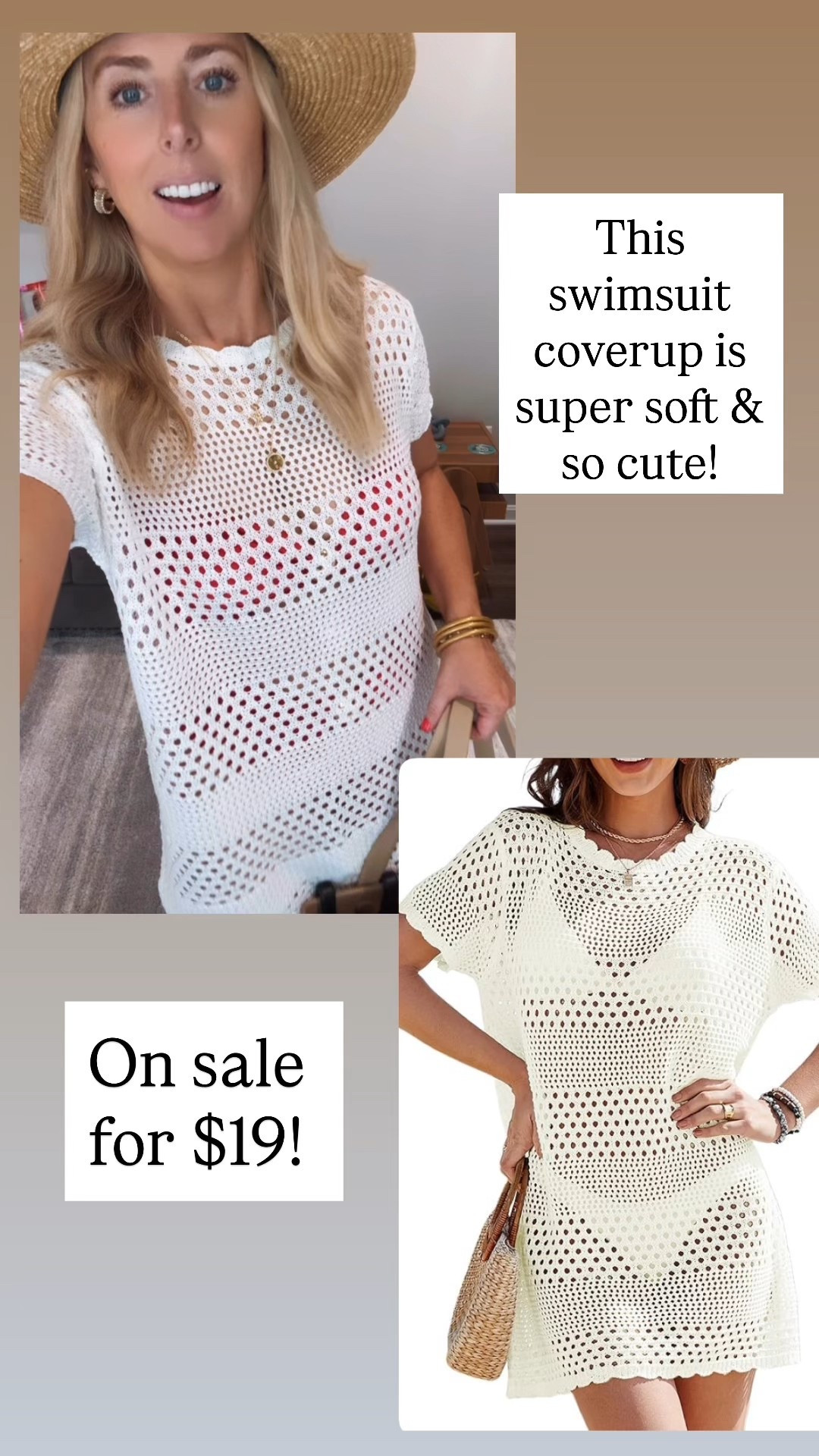 Amazon prime day sale on this swimsuit coverup!

#LTKSaleAlert #LTKFindsUnder50 #LTKSwim