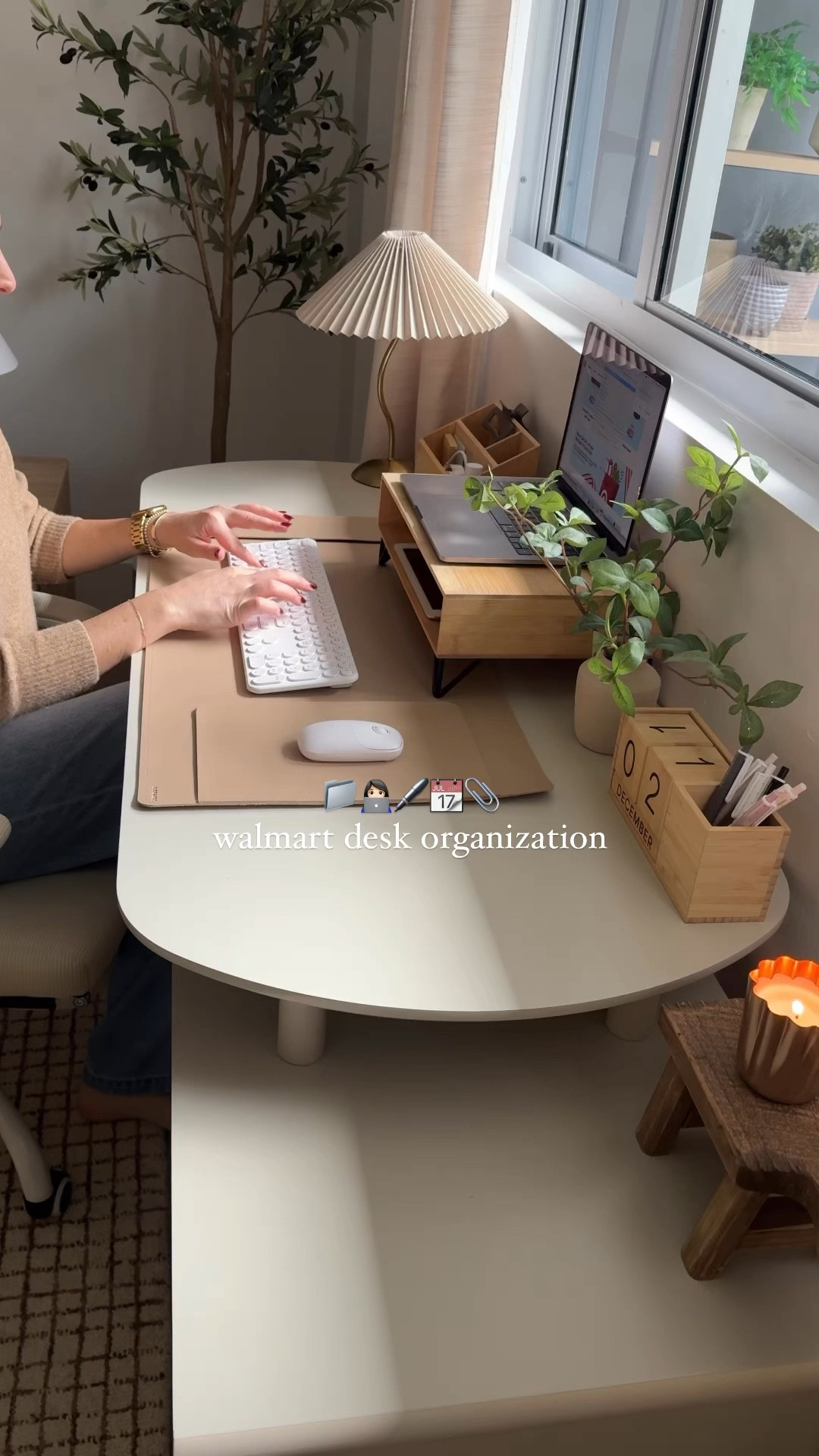 Elevate your work-from-home life with a tidy and serene workspace! 👩🏻‍💻 🌱 🕯️ 

I partnered with @u_brands to show how their selection of modern and functional desk organization products, available @walmart will help increase productivity and creativity by helping you create a well-organized workspace!

Comment SHOP for links!

U Brands desk accessories featured on my desk:
-Verona Desktop Organizer
-Verona Desk Monitor Stand with Storage
-Bamboo Desktop Perpetual Block Calendar and Pencil Cup
-Vegan Leather Desk Pad

#walmartfinds #ubrandsatwalmart #deskorganization #ubrands


#LTKCyberWeek #LTKStyleTip #LTKHome
