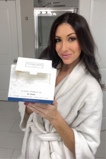 These clean skin club towels are a game changer for skin care! I recently learned how much bacteria grows on regular hand towels/wash cloths… which I was using to dry my face twice a day after washing it 😬 These are biodegradable, chemical free, soft & super absorbent! I feel way better using these on my skin vs a bacteria filled regular towel 



#LTKGiftGuide #LTKbeauty