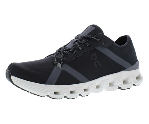 On Women's Cloud X 4 AD Sneakers, Black/Asphalt, 10.5 Medium US | Amazon (US)