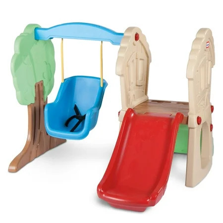 Little Tikes Hide & Seek Climber and Swing - Brown/Tan | Walmart (US)