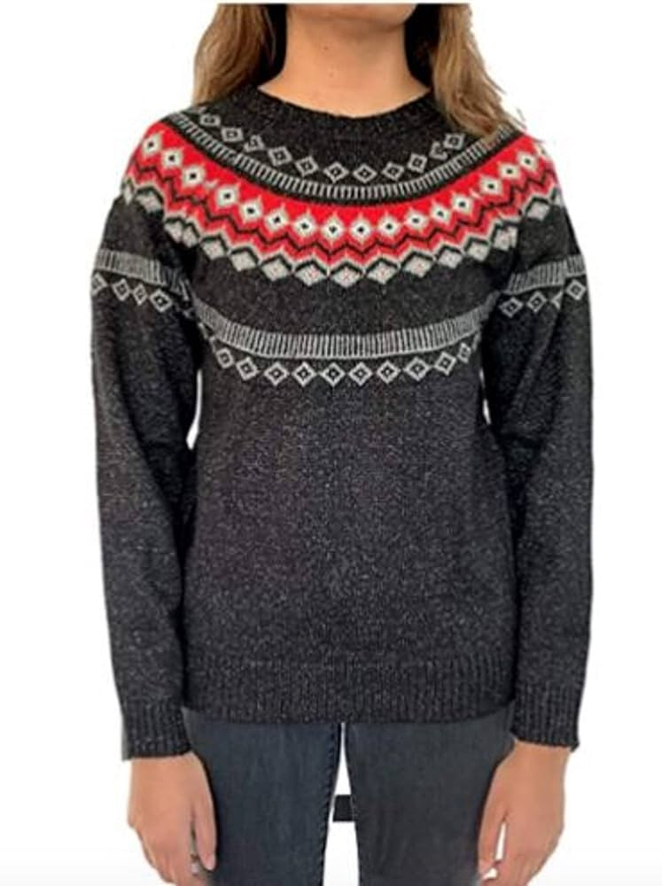 Weatherproof Vintage Ladies' Fairisle Sweater | Amazon (US)