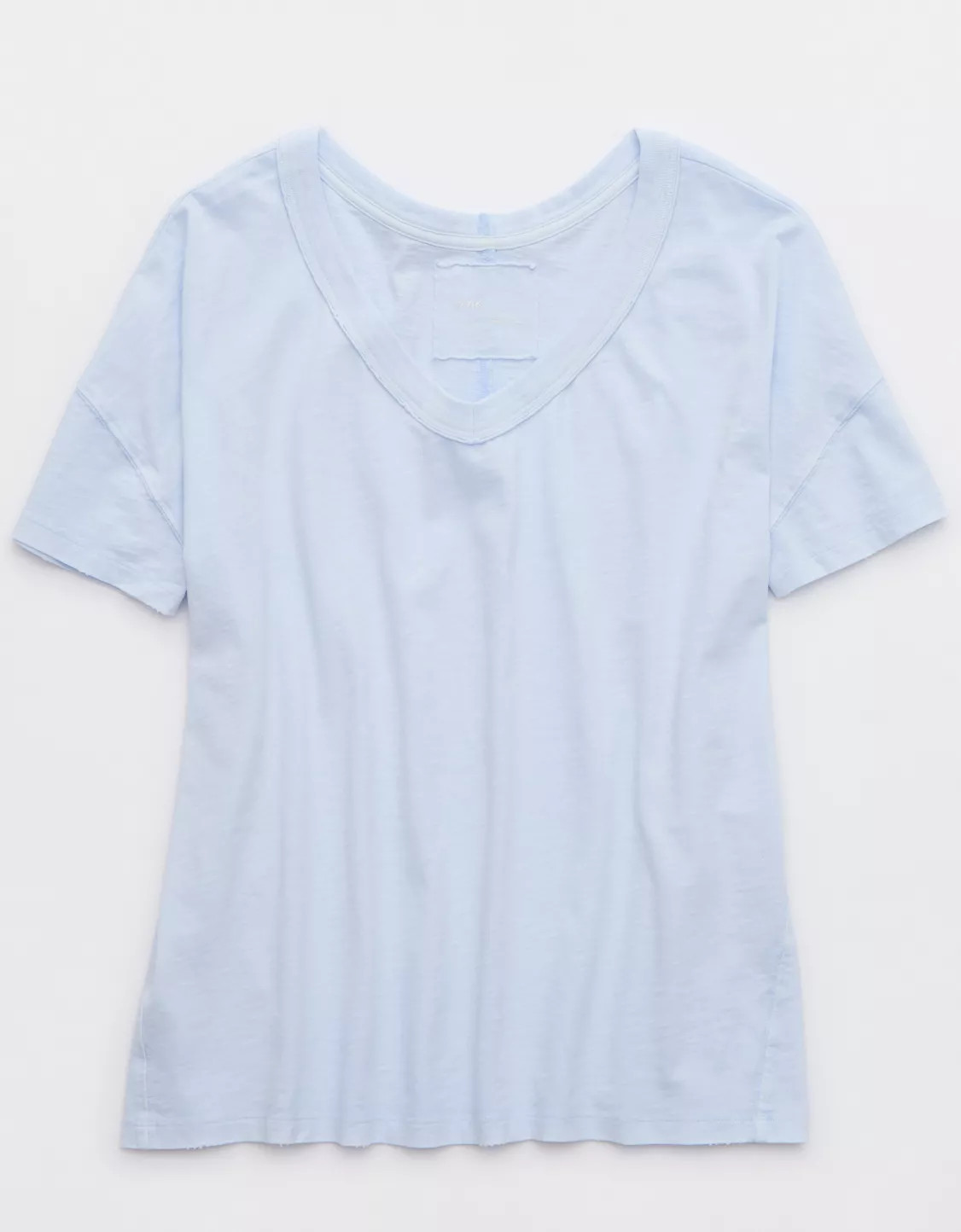 Aerie Oversized V-Neck Boyfriend T-Shirt | American Eagle Outfitters (US & CA)