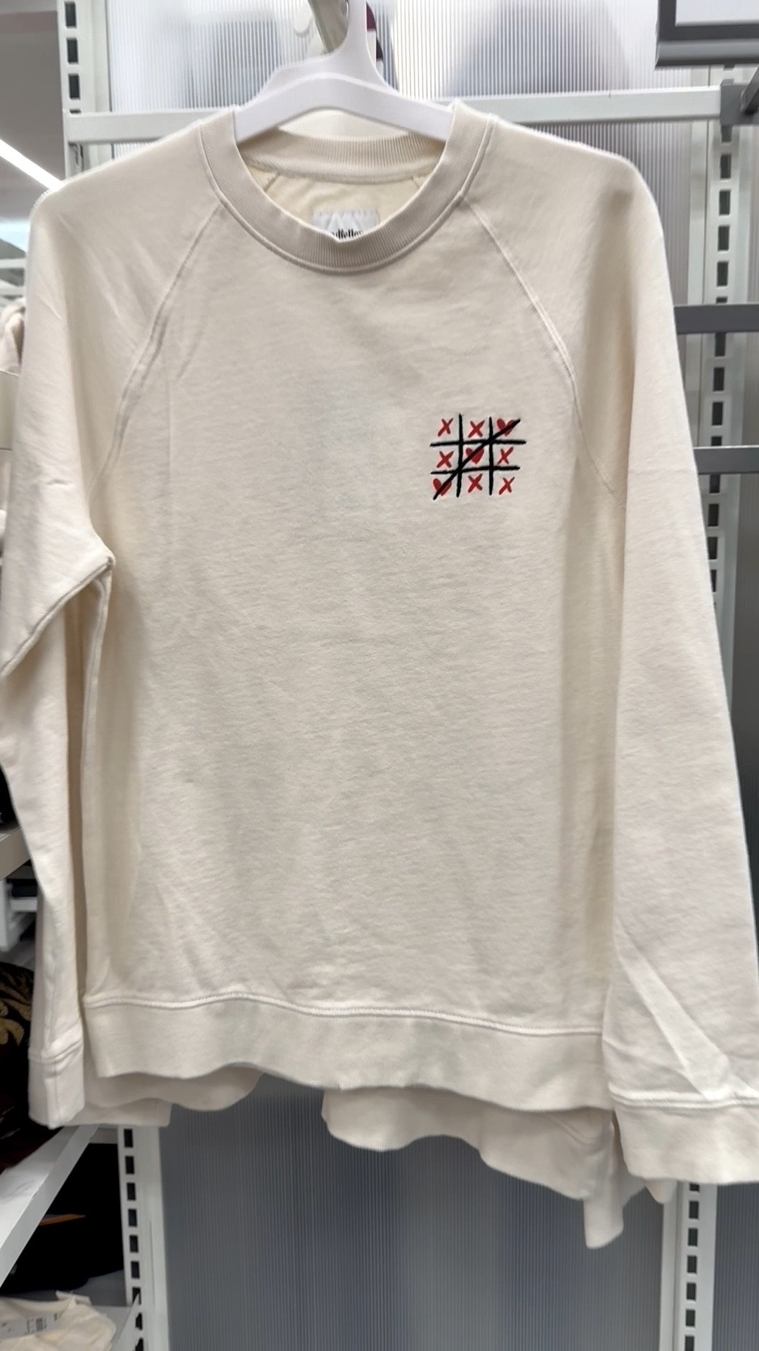This Valentine’s Day sweatshirt is so sweet — and although I found it in the men’s section — I would definitely wear it. ❤️ The sweatshirt is a cream color and has a vintage design on the upper left of a love-themed tic-tac-toe game. 

It’s perfect for anyone who loves Valentine’s Day, hearts, or sweatshirts with limited designs. As an artist who loves hearts, I think it’s adorable. I could see myself wearing it in the studio on a cold day or running errands. Cute with jeans, sweats, or leggings.

#valentinesdaysweatshirt #valentinesdaygiftideas #valentinesdayforhim #cutevalentinesdaysweatshirt #valentinesdayforher #target #mosaic #vintagevalentinesday #creamsweatshirt #menssweatshirt #heartsweatshirt #lovesweatshirt

#LTKActive #LTKFindsUnder50 #LTKGiftGuide