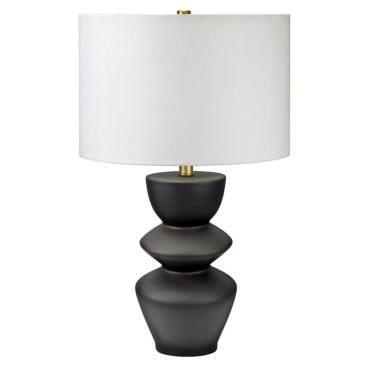 Hudson and Canal 25" Tall Table Lamp with Fabric Shade | Target