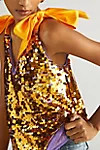 Maeve Sequined Tie-Strap Tank | Anthropologie (US)