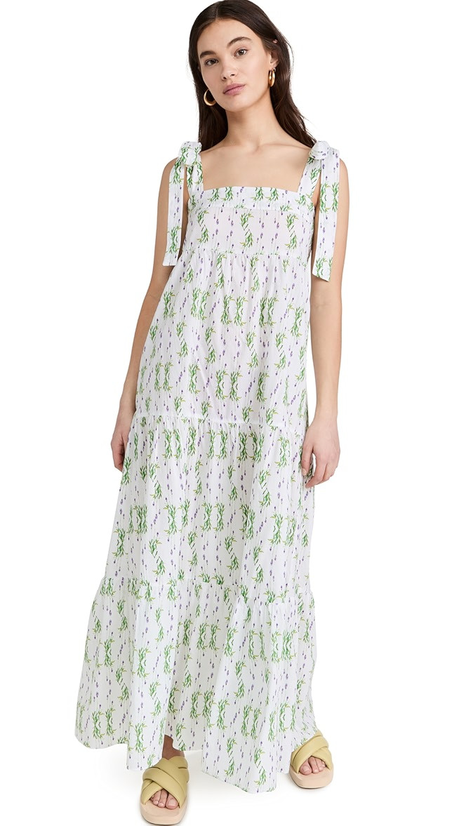 Tie Shoulder Tiered Dress | Shopbop