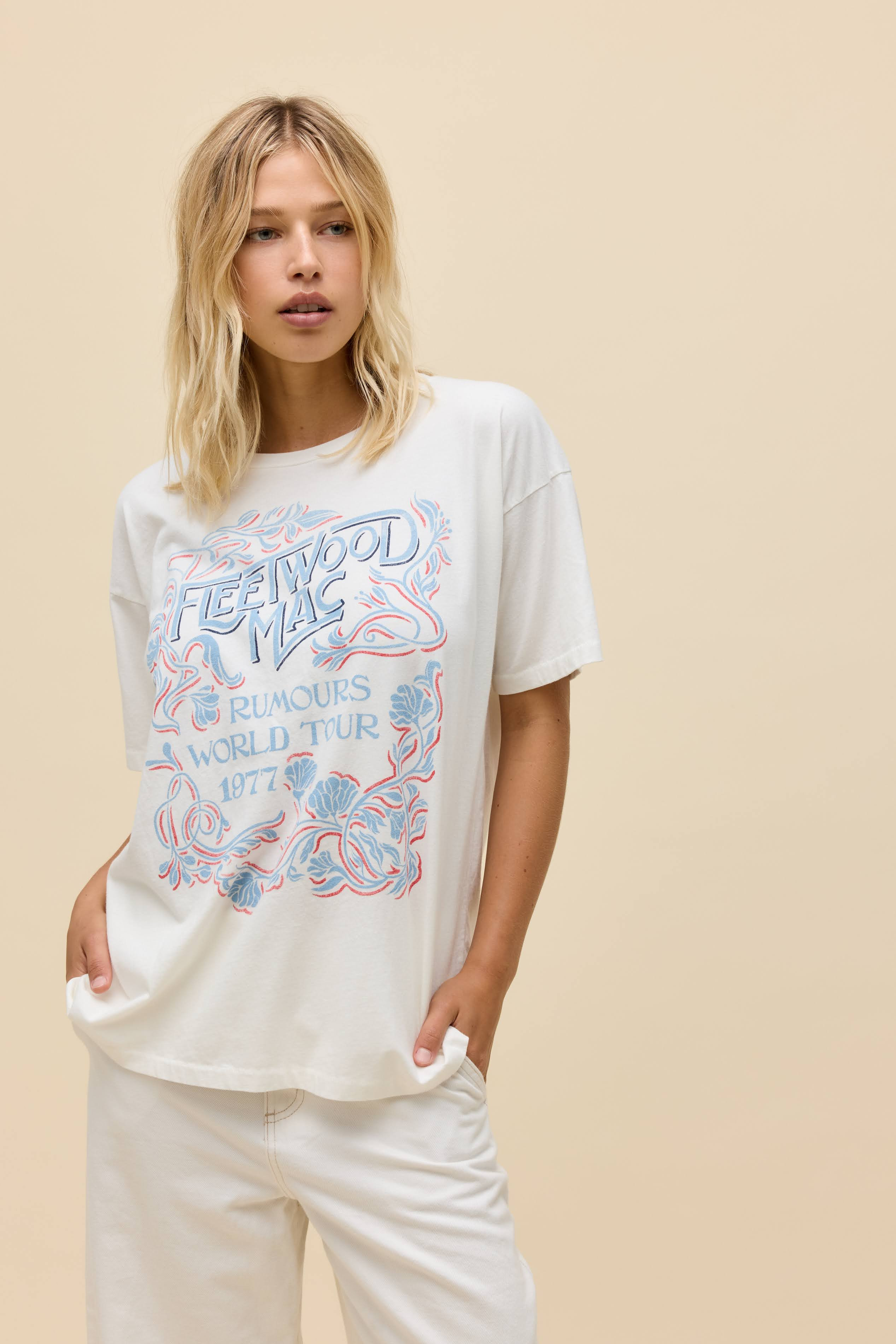 Fleetwood Mac World Tour '77 Merch Tee | Daydreamer