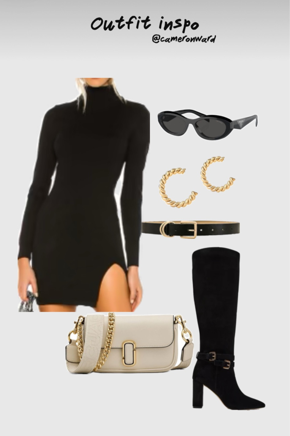 Sweater dress, tall black boots, Marc Jacobs purse, black belt, fall outfit l, fall dress inspo

#LTKFindsUnder100 #LTKSeasonal #LTKStyleTip