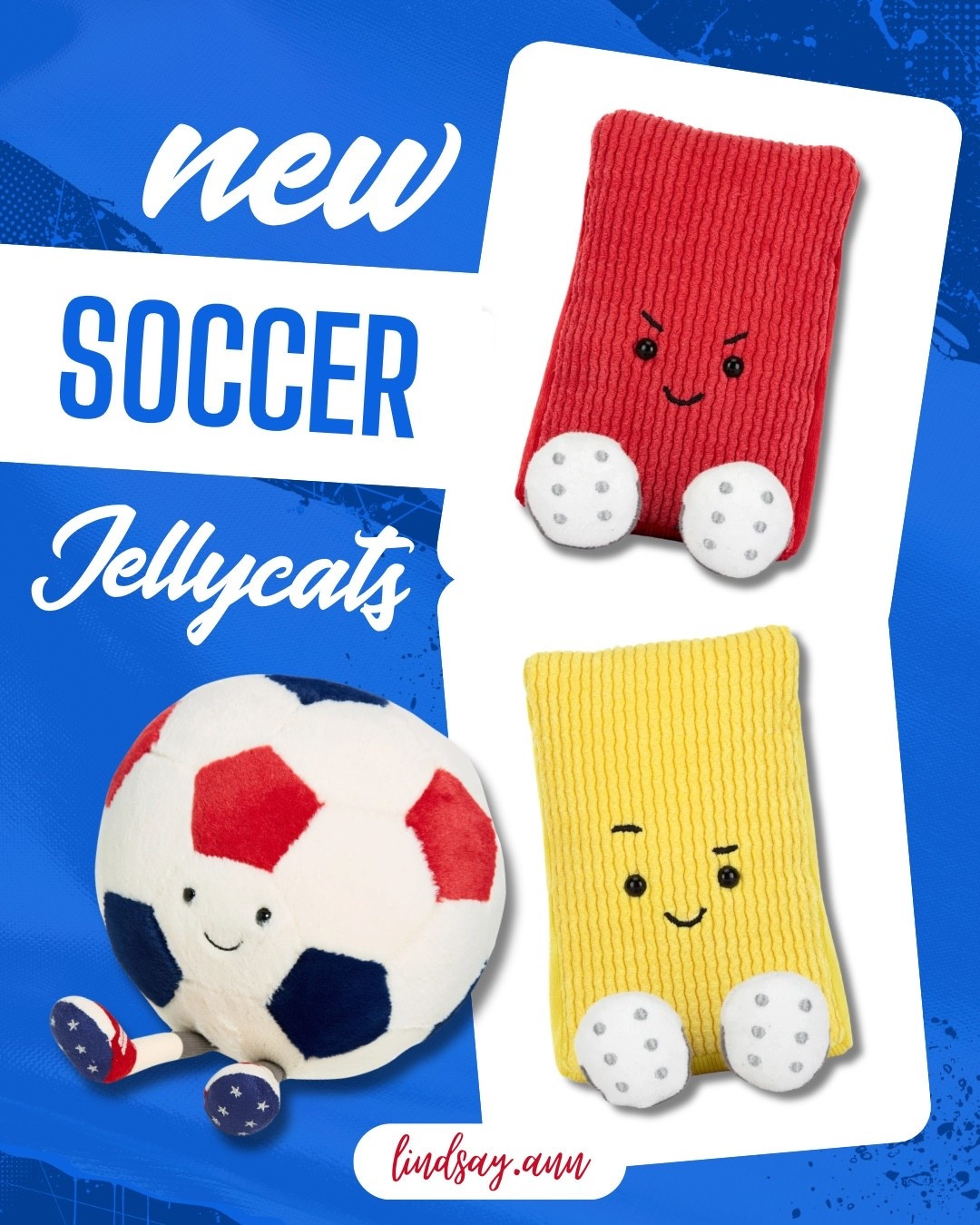 ⚽ New soccer Jellycats just landed at Nordstrom and they’re impossible to resist!