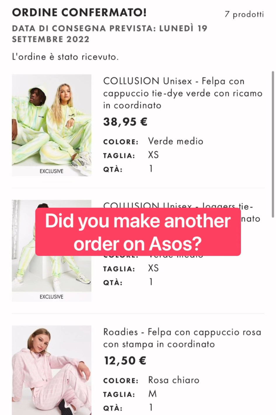 Another #asos order 

#LTKSale #LTKeurope