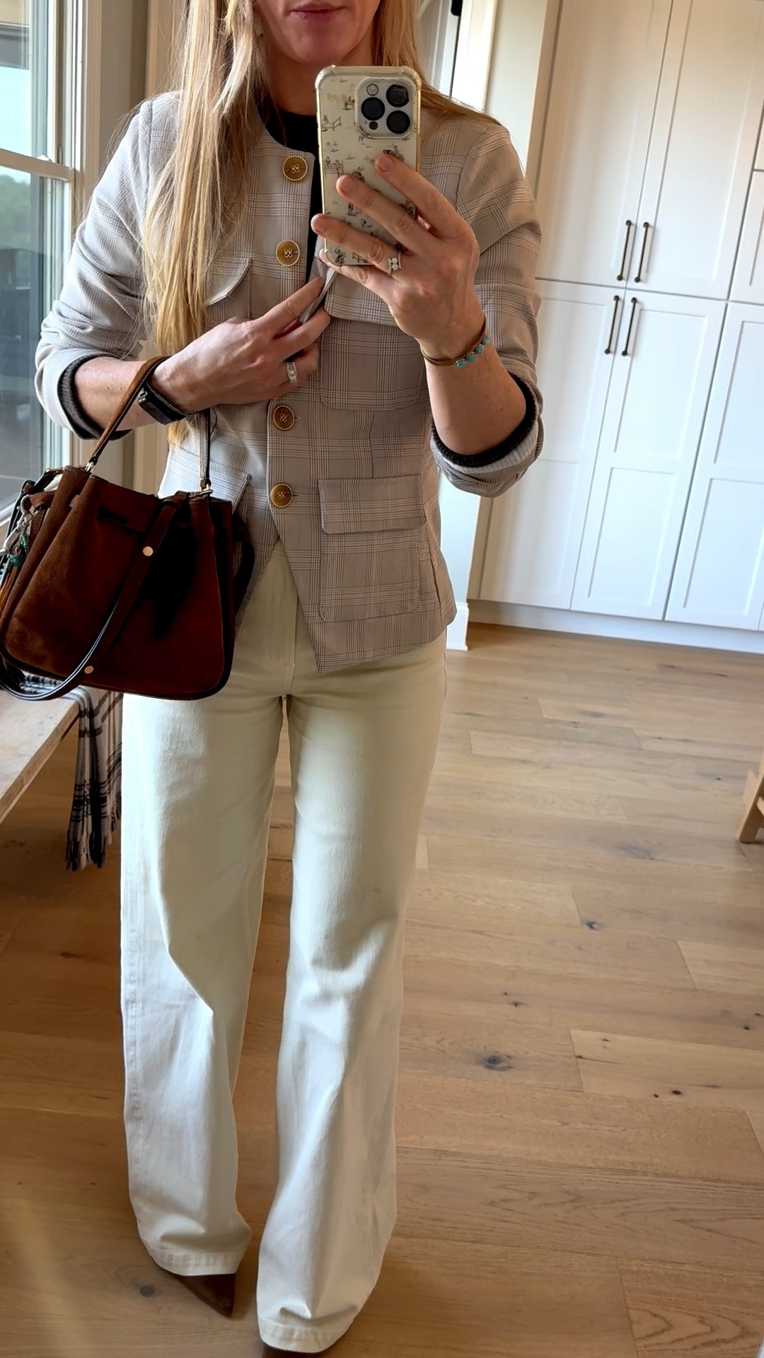 What I wore to church (last Sunday)

Size reference 5’ 9” 140 lbs

Blazer - medium(TJ Maxx find)
Brand Haver & Blair

Cashmere sweater - small

Off white wide leg jeans - 4/27 tall




Church outfits. Work jeans outfits. Church jeans outfits. White jeans outfits. Classic style. Wide leg jeans outfits. Gap jeans.

#LTKOver40 #LTKWorkwear #LTKTall