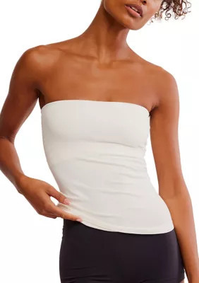 Free People Women's Carrie Tube Top, White, M/L | Belk