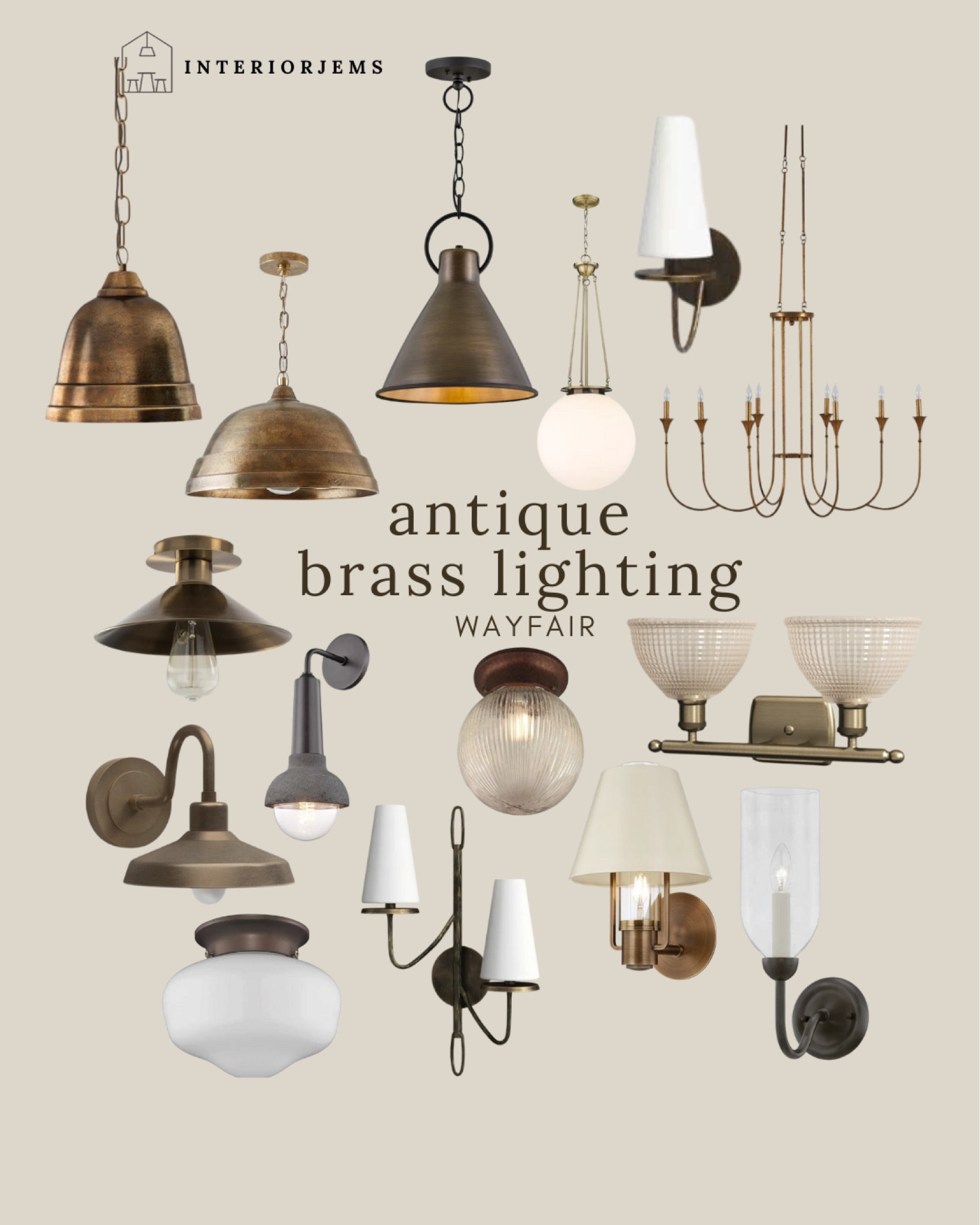 Antique brass lighting from Wayfair we love, all styles, antique brass, wall, sconces, antique, brass pendant, antique brass, bathroom, lighting, kitchen, island, lighting, living room, lighting, bedroom, lighting, on sale from Way

#LTKSaleAlert #LTKHome #LTKStyleTip