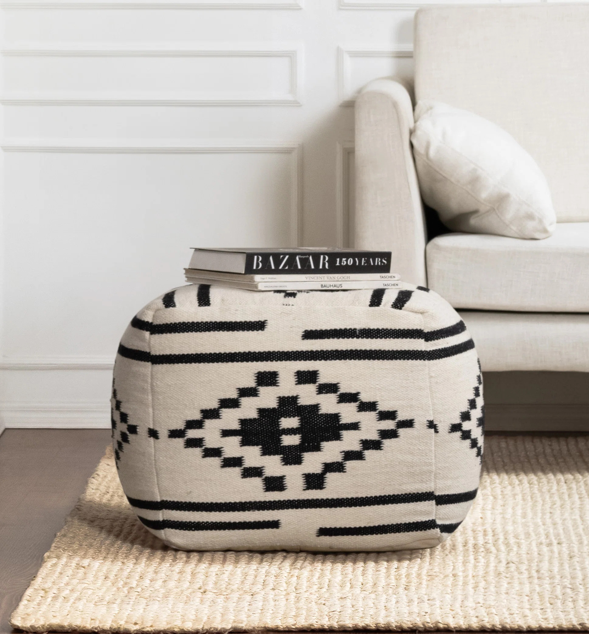Union Rustic Guinda Pouf & Reviews | Wayfair | Wayfair North America