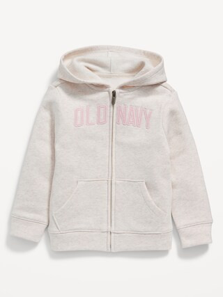 Logo-Graphic Zip Hoodie for Toddler Girls | Old Navy (US)