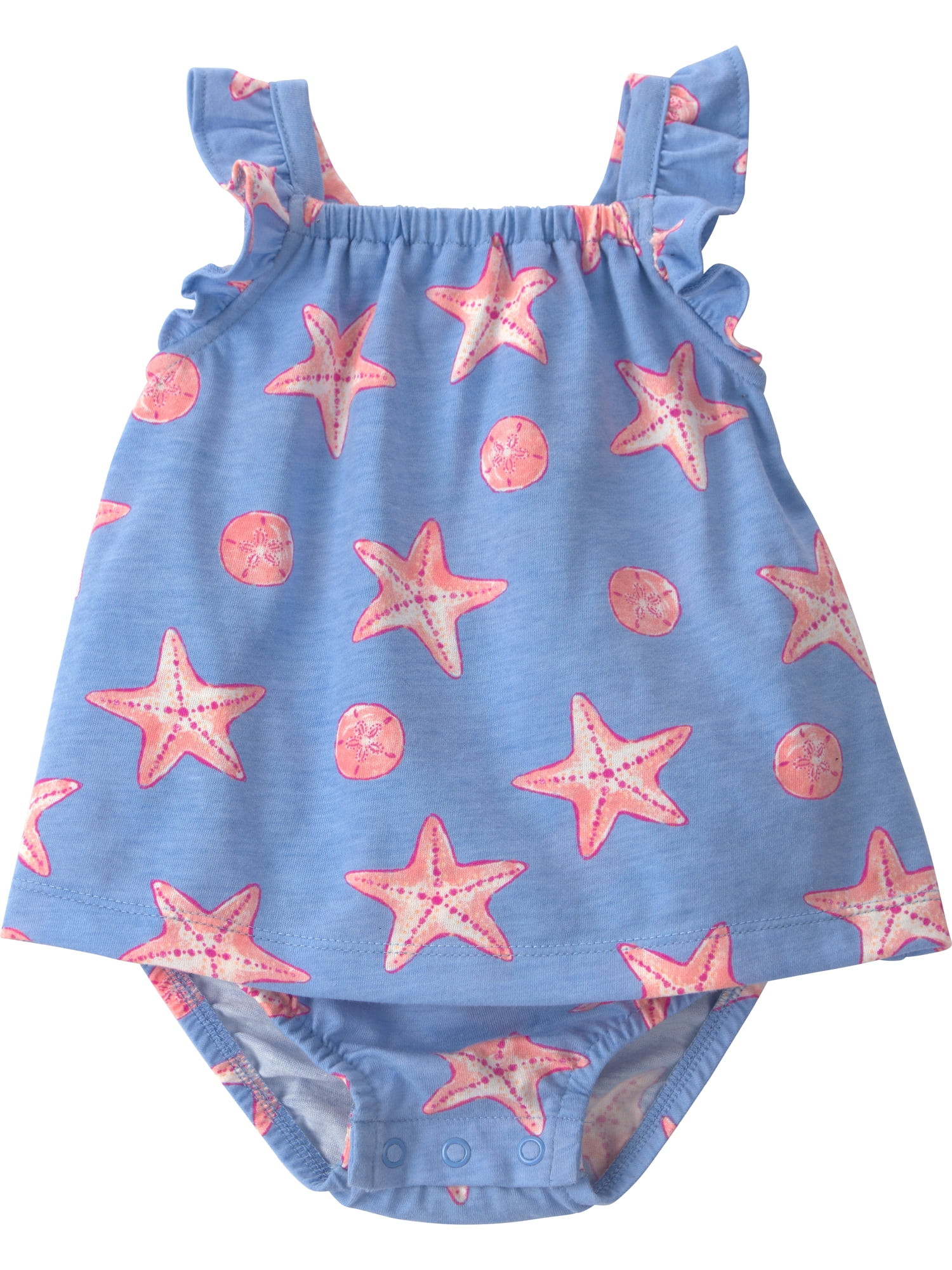 Carter's Child of Mine Baby Girl Dress, One-Piece, Sizes 0/3-24 Months - Walmart.com | Walmart (US)