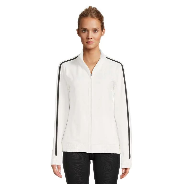 Avia Women's Long Sleeve Full Zip Track Jacket, Sizes XS-XXXL | Walmart (US)