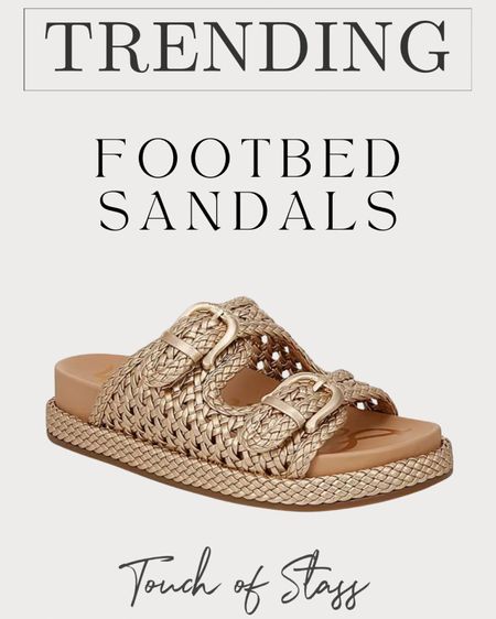 Trending summer sandal
footbed sandal
sandals with buckles 
casual sandals 


#LTKOver40 #LTKMidsize #LTKShoeCrush