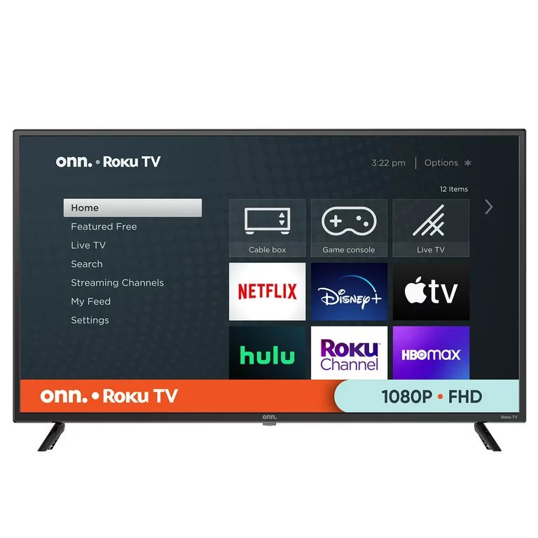 onn. 40” Class FHD (1080P) LED Roku Smart TV (100097810) | Walmart (US)