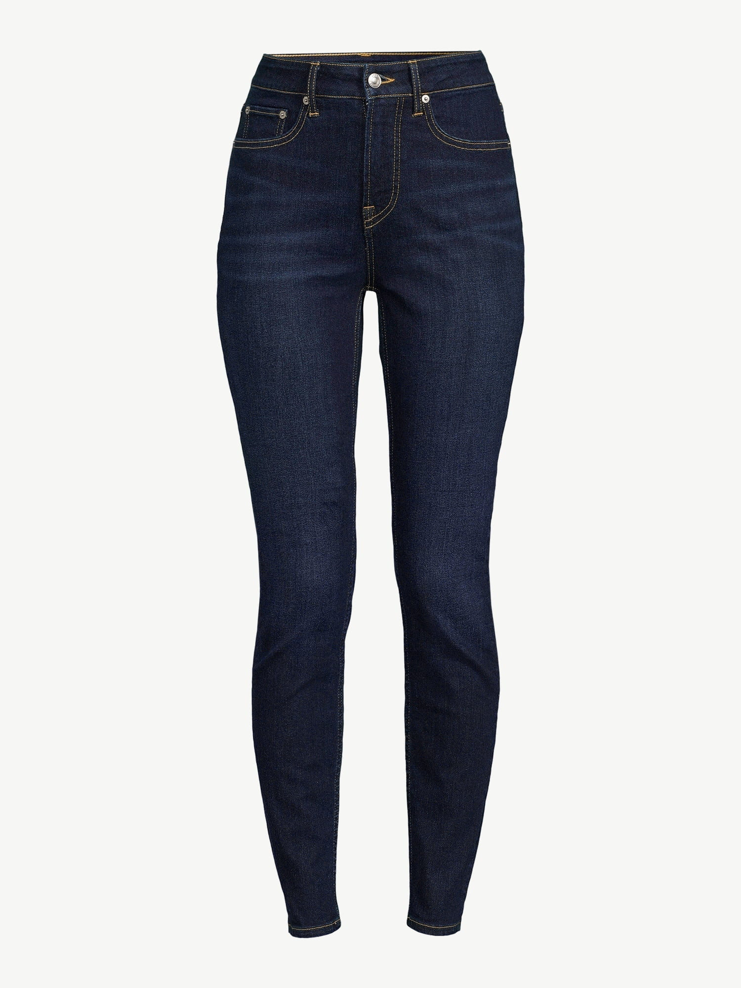 Free Assembly Women's High Rise Skinny Jeans - Walmart.com | Walmart (US)