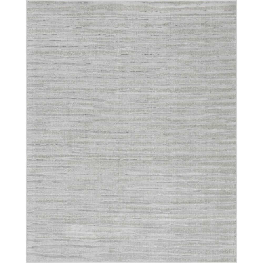 Unique Loom Sabrina Soto Gray 8 ft. x 10 ft. Ola Indoor/Outdoor Area Rug | The Home Depot