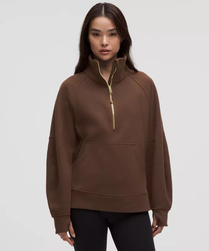 Scuba Oversized Funnel-Neck Half Zip | lululemon (AU)