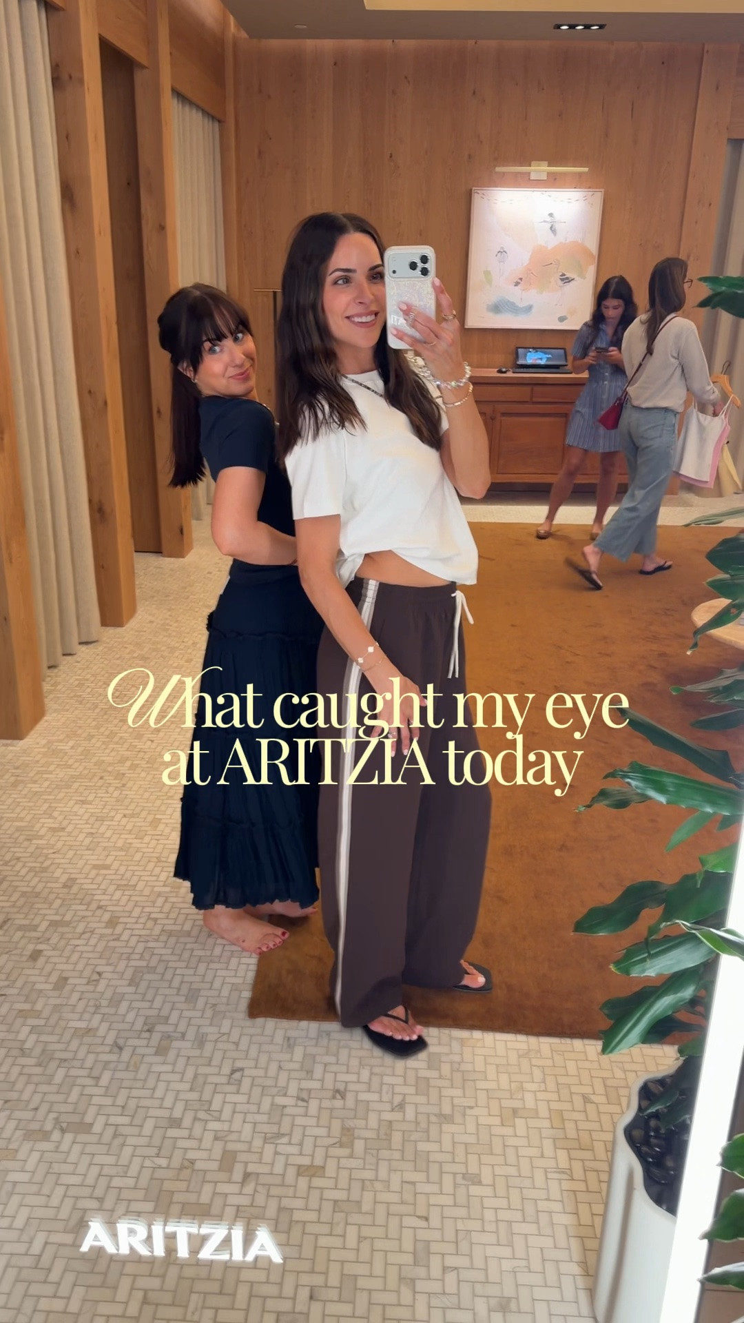 Mini @Aritzia try-on from today’s shopping trip! 💛 
—Wearing my true size S in everything except I did size up to a M in the brown track pants. My true size would’ve worked too but it wasn’t in store and I actually didn’t at all mind the roomier fit!  

Aritzia haul / Aritzia sale / Aritzia July

#LTKvlog #LTKootd #LTKSaleAlert
