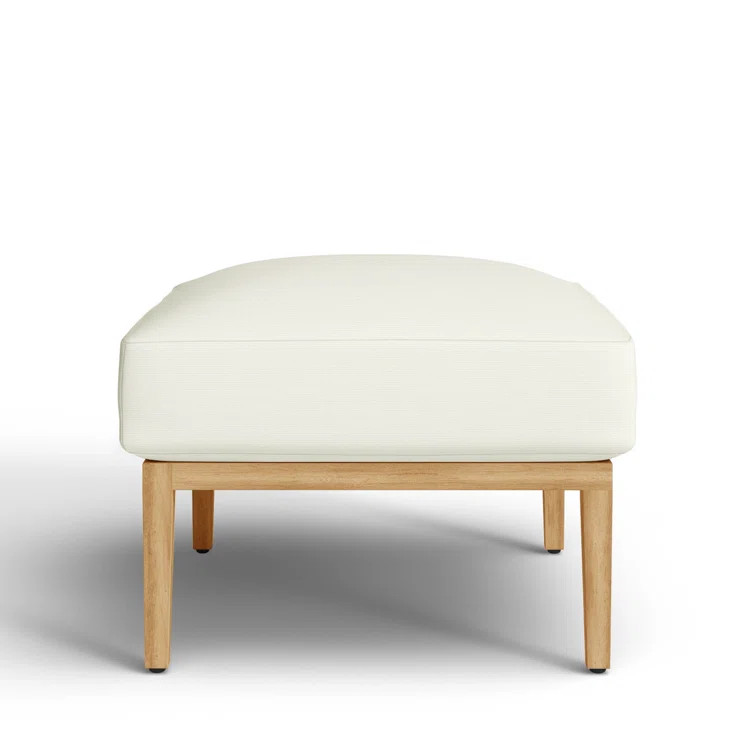 Santa Barbara Upholstered Outdoor Ottoman with Sunbrella® Cushion | Wayfair North America