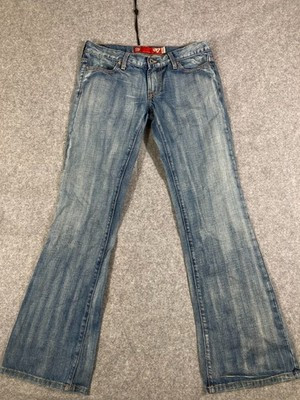 Guess Bootcut Jeans Womens 30 Blue Denim Waistband 5-Pocket Design Vintage | eBay US