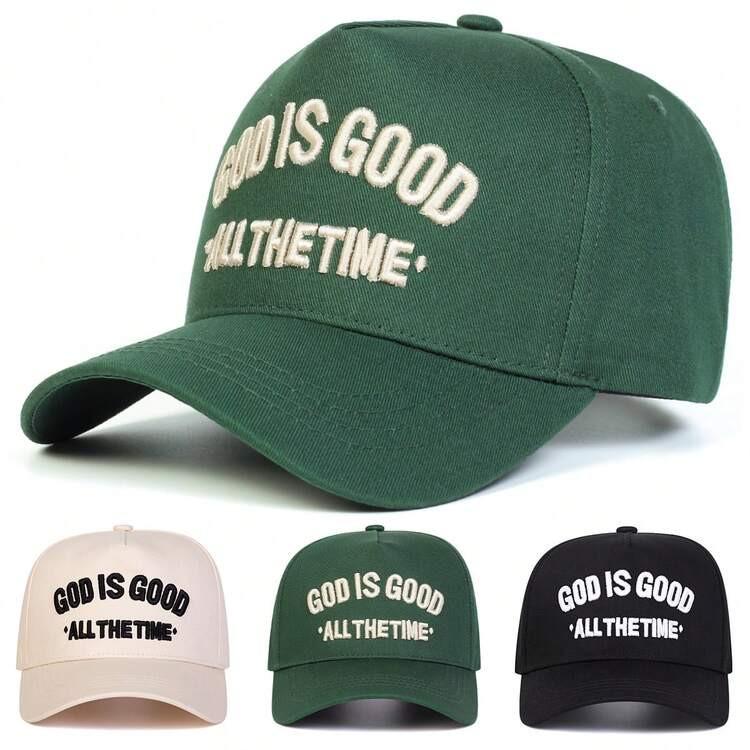 1pc Women’s “God Is Good All The Time” Trucker Hat | SHEIN