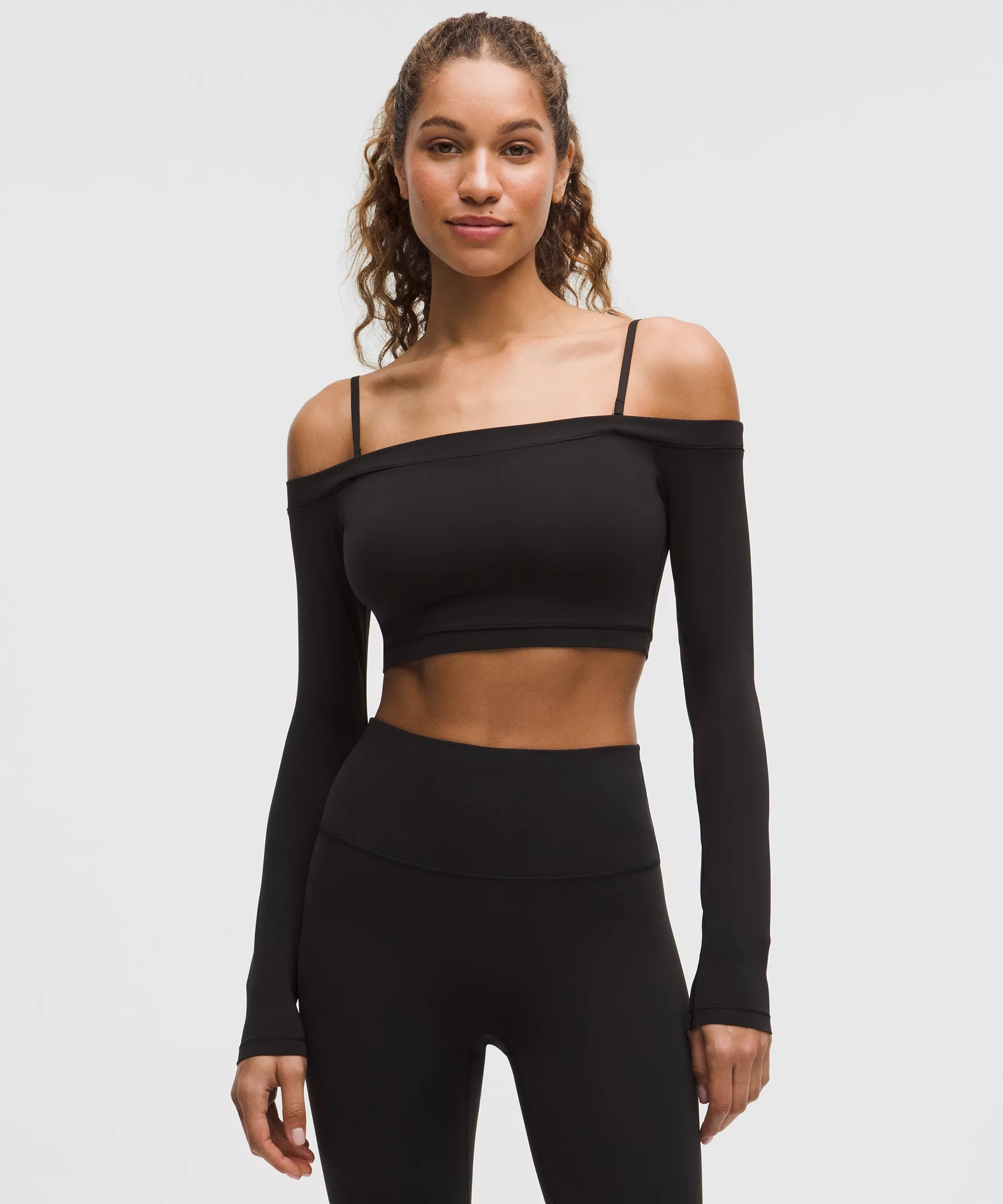 Wunder Train Off-Shoulder Long-Sleeve Shirt | Lululemon (US)