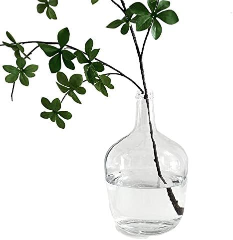BUICCE Clear Large Glass Vases Balloon Jug Floor Flowers Round Vase for Farmhouse Tabletop Center... | Amazon (US)