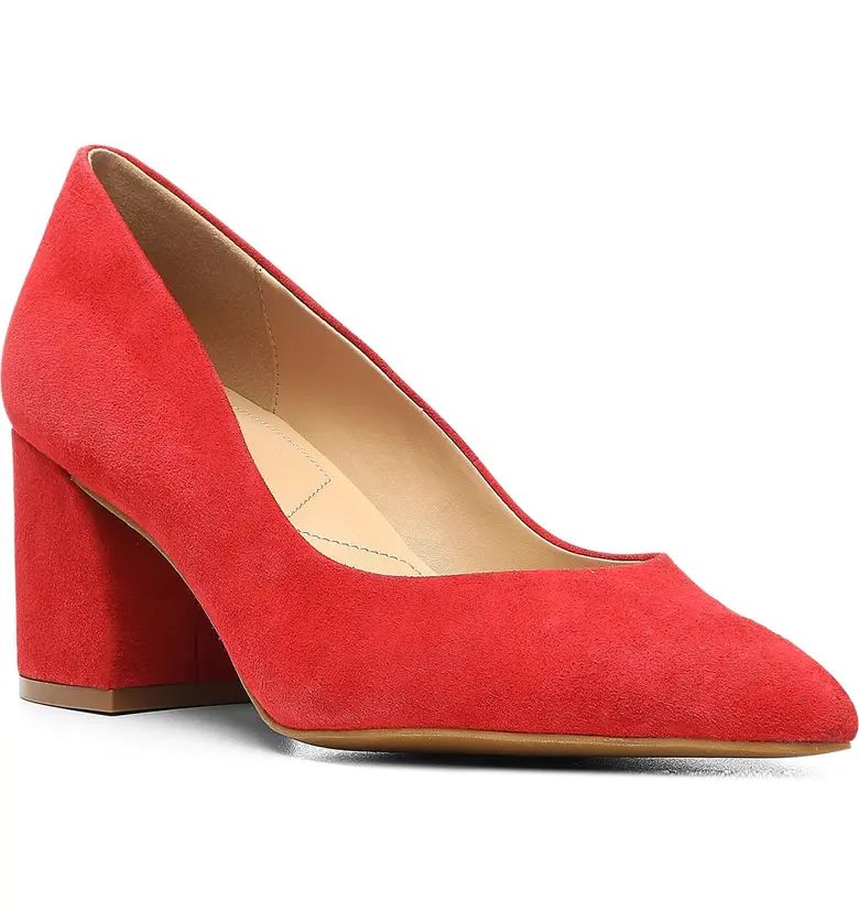 Solimar Block Heel Pointed Toe Pump (Women) | Nordstrom