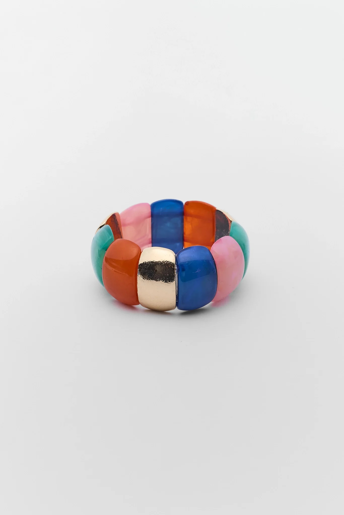 Multi Stone Stretch Bracelet | Avara