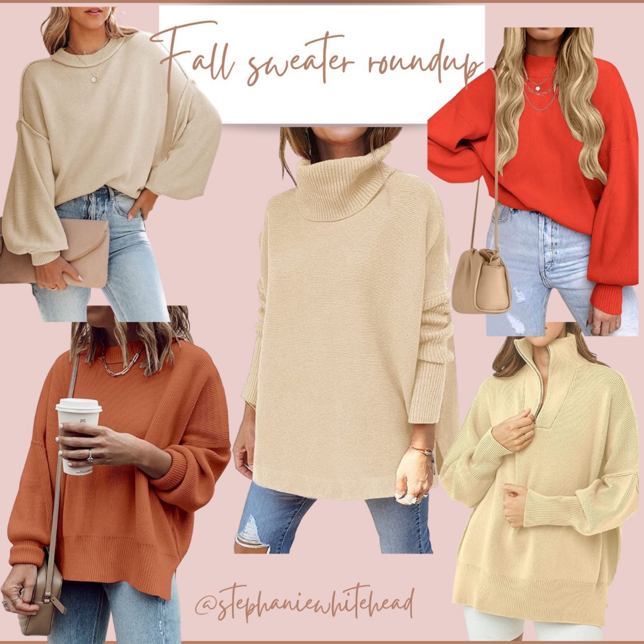 Fall sweater roundup heading into Halloween weekend 🎃 not into dressing up? Me either, throw on a cozy sweater and head out for trick or treat! 

#LTKstyletip #LTKSeasonal #LTKunder50