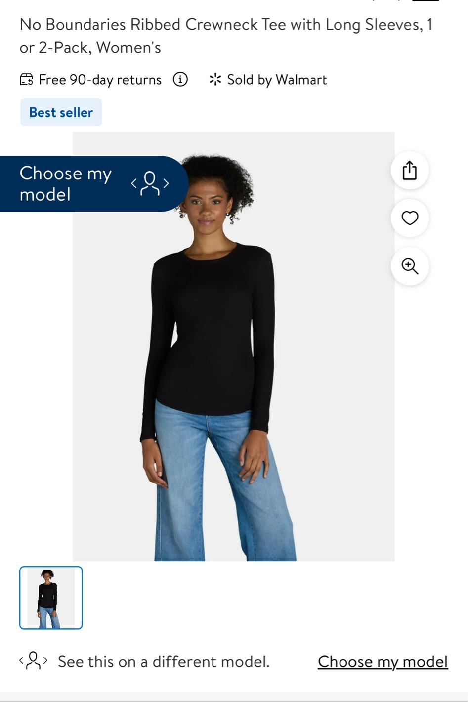 Recent purchase. Great basic long sleeve!

#LTKFindsUnder50 #LTKStyleTip