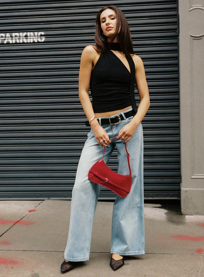 Ramos Low Rise Denim Jeans Light Wash | Princess Polly US