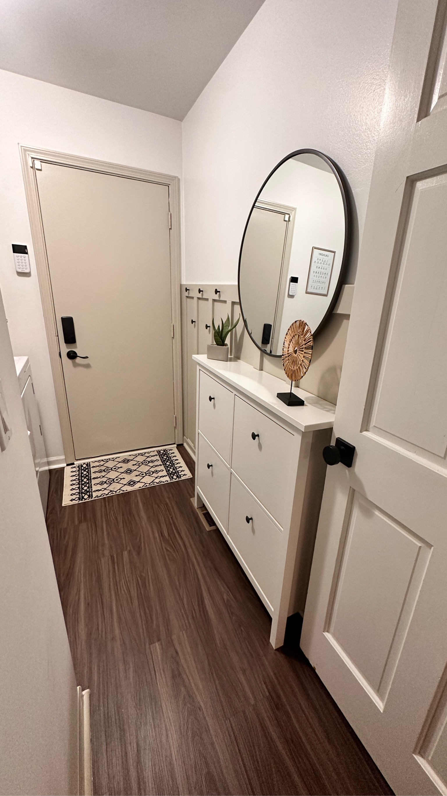 Laundry Room DIY Makeover 

UndeniablyElyse.com

Neutral Home Decor, SW Paint, IKEA shoe cabinet, Round Mirror, Board and Batten, Amazon Home Decor, Amazon Finds, Coat Hooks, Home Depot, Ryobi

#LTKhome #LTKunder50