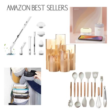 Amazon’s best sellers are also some great stocking stuffer ideas!

Scrubbing brush to make cleaning your washroom a breeze. Flameless Candles controlled by a remote. The prettiest kitchen utensil set, a charging station that also looks beautiful on your nightstand and a cap organizer (great gift for your hubby) 
#christmasgiftideas #stockingstuffers #christmasshopping #kitchengifts #amazonprime

#LTKhome #LTKunder50 #LTKSeasonal