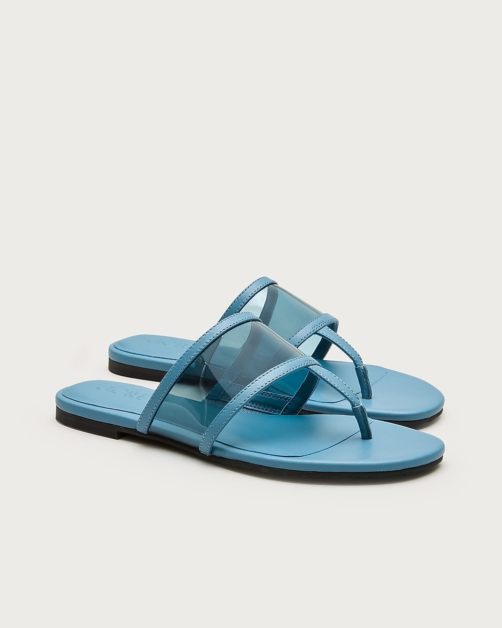Audrey jelly thong sandals in leather | J. Crew US