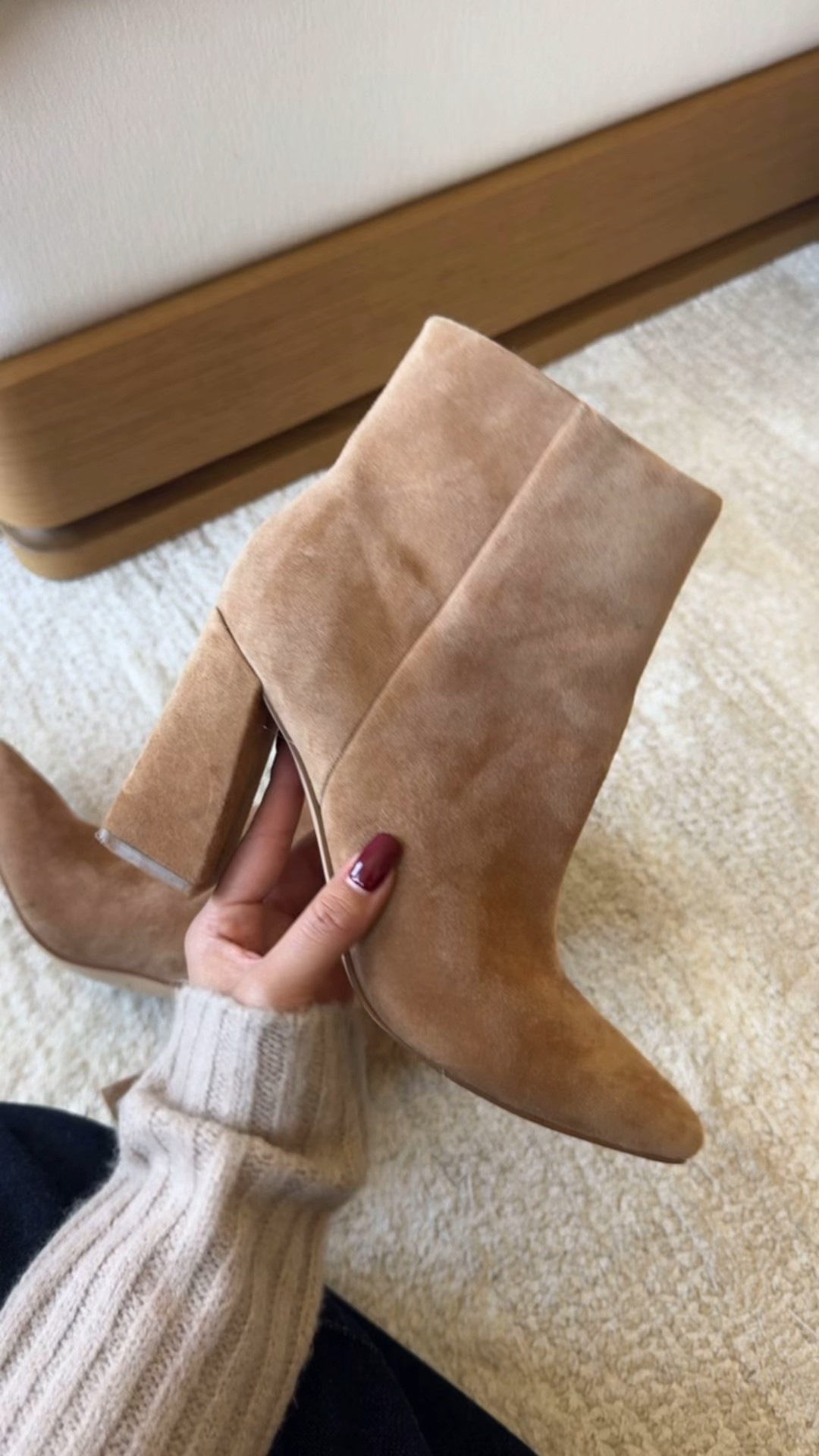 Best booties! I also have these in black leather and they’re comfortable with a classic silhouette you can wear year over year even with changing trends. 

I size up 1/2 size! This color is light natural 

#LTKShoeCrush