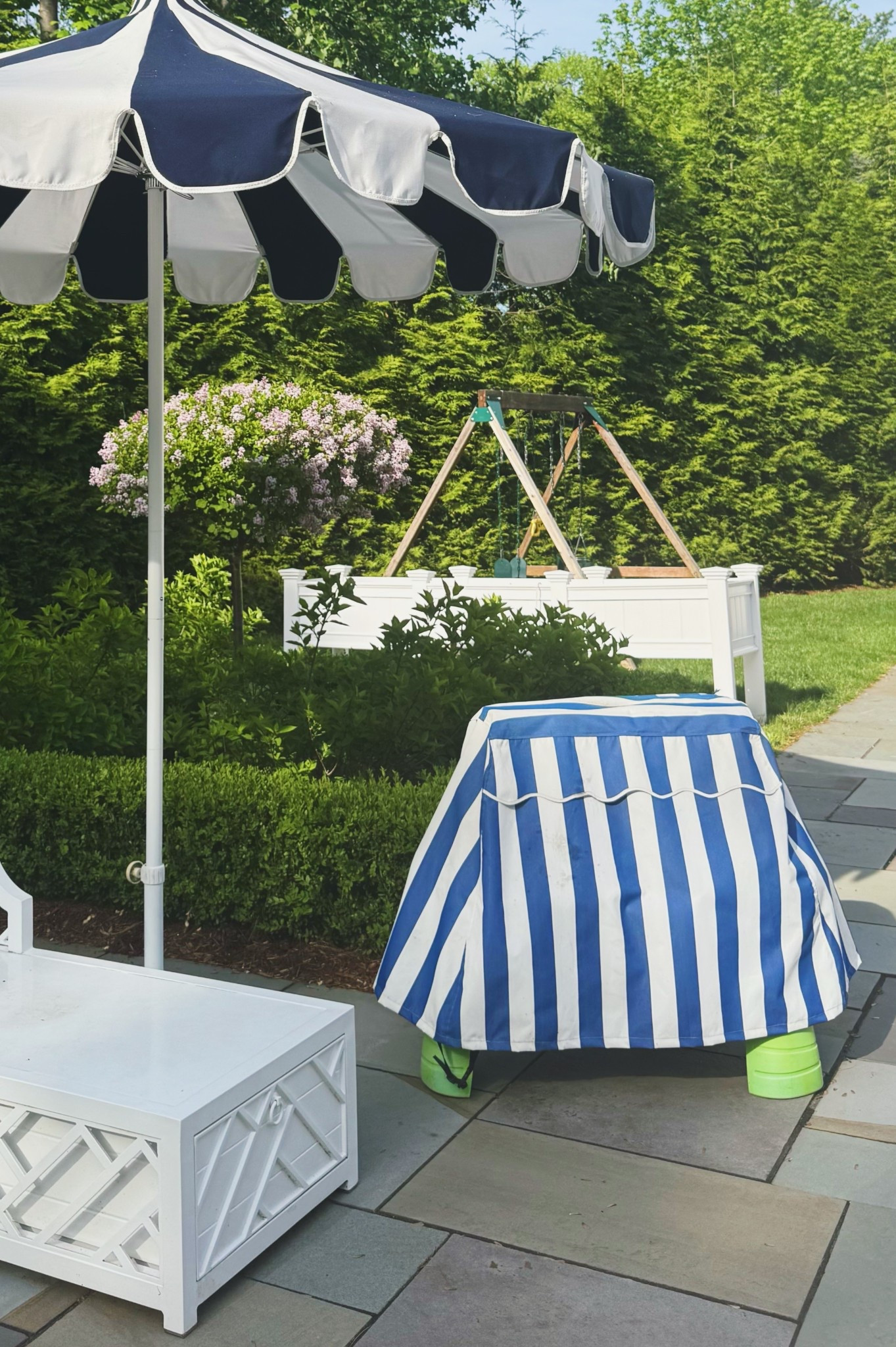 Our water table + striped water table cover 💙 

#LTKHome #LTKKids #LTKFamily