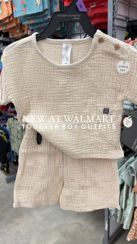 How cute are these toddler outfits for the boys 😍 love the neutral colors & styles — so perfect for summer ☀️ they come in EIGHT prints//colors 🤩  

#walmart #walmartfashion #walmartfinds #toddlerootd #trendytoddler #trendytots #tinytrendswithtori #boymom #toddlerboystyle #toddlerboyfashion neutral style, trendy style, affordable fashion, looks for less, beach outfit, toddler boy clothes

#LTKstyletip #LTKkids #LTKfamily