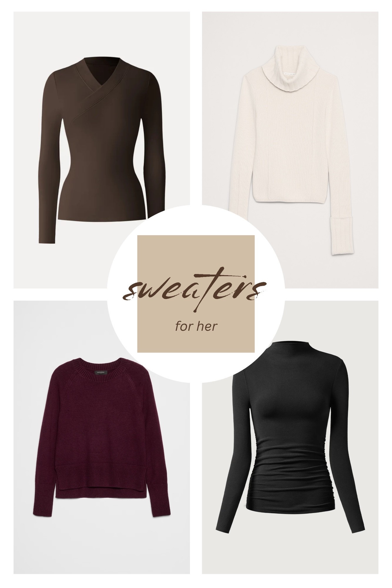 Sweaters!


#LTKWorkwear #LTKFindsUnder50 #LTKGiftGuide