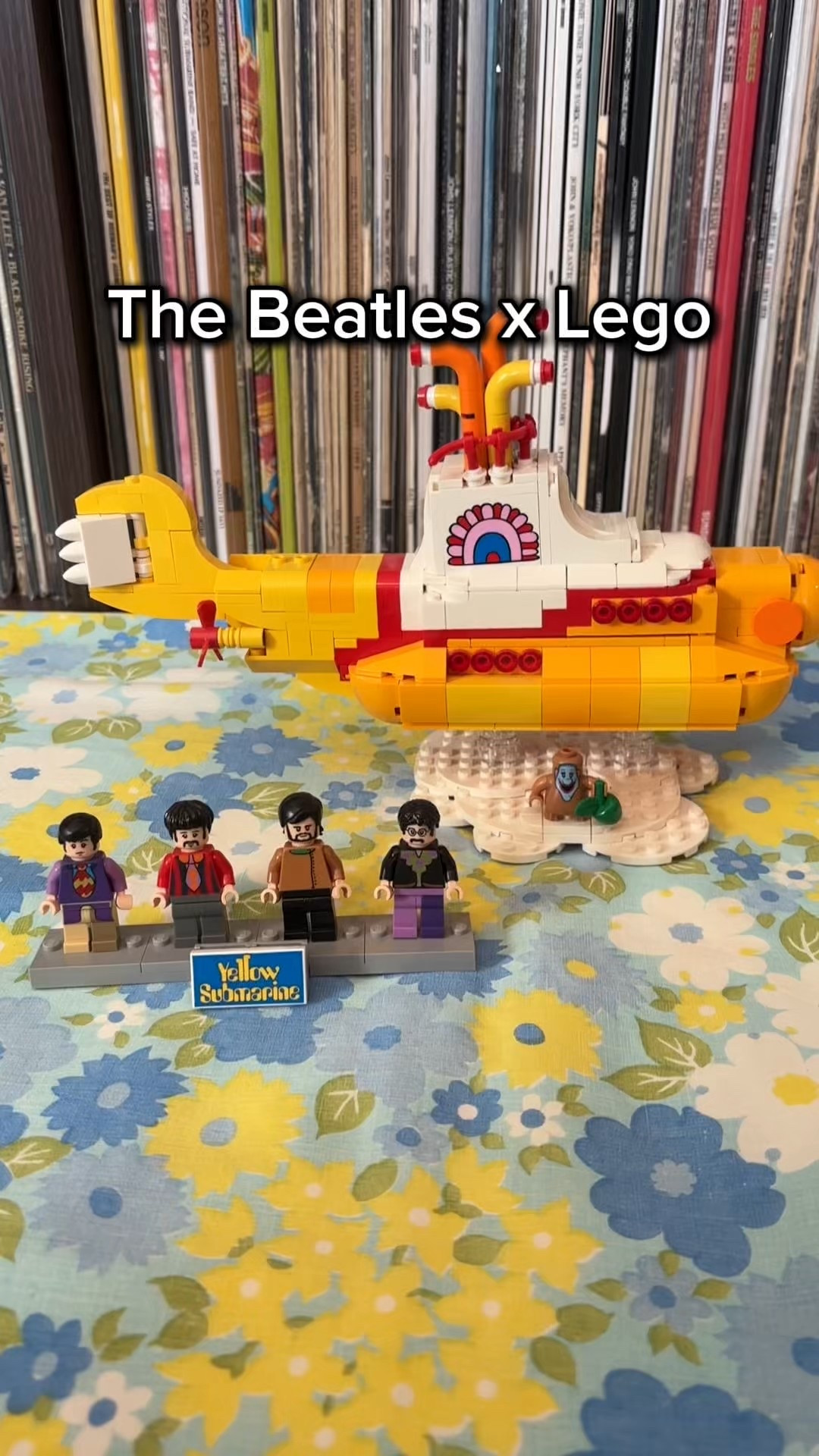The Beatles Lego Yellow Submarine 
