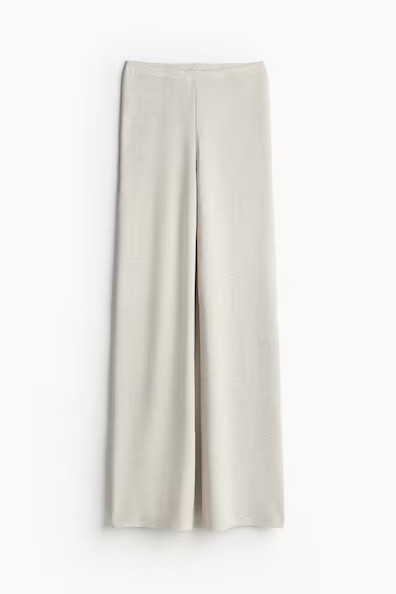 H & M - Fine-Knit Pants - Beige | H&M (US + CA)