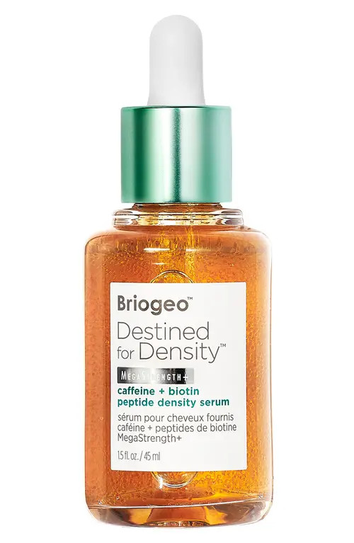 Briogeo Destined for Density™ MegaStrength+ Caffeine + Biotin Peptide Density Serum at Nordstrom, Size 1.5 Oz | Nordstrom
